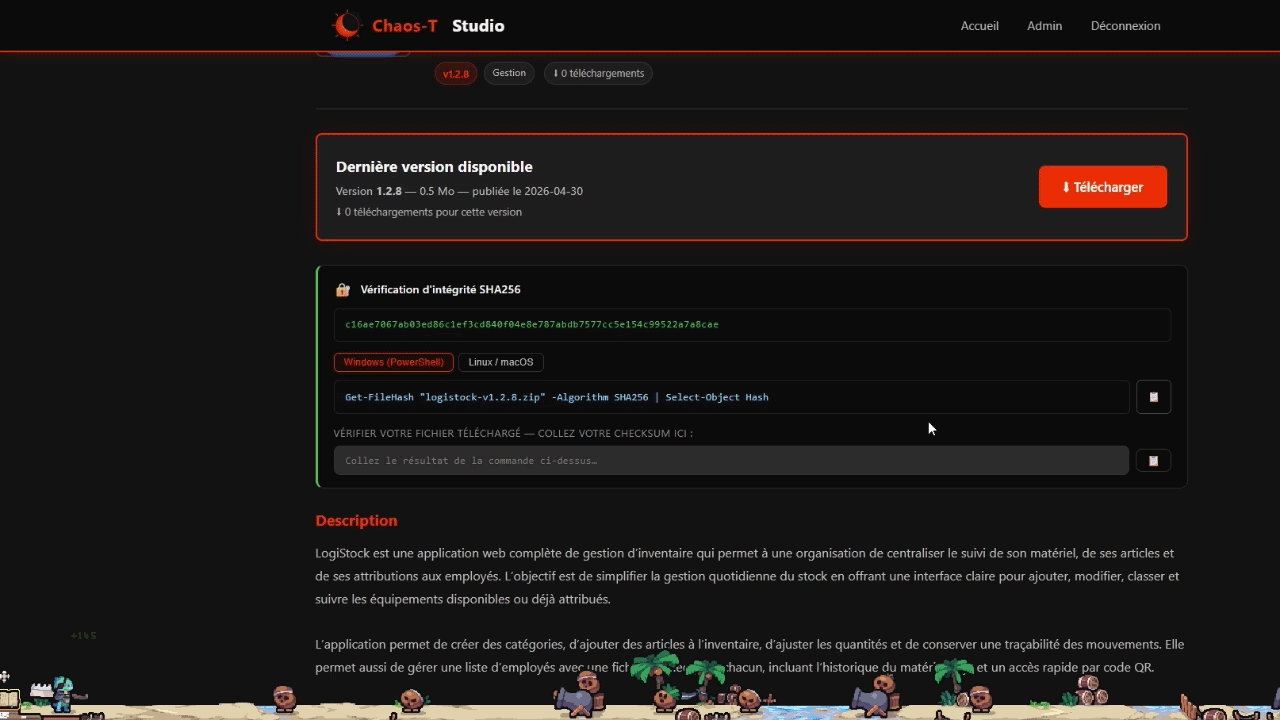 Étape 3 — Copier-coller la commande